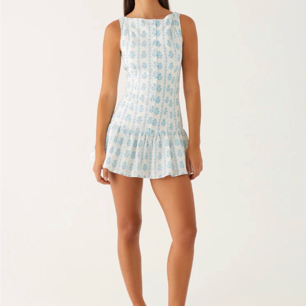 Peppermayo Exclusive- Meggie Linen Mini Dress
